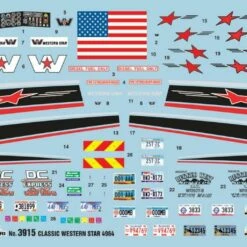 Hot Sale 💯 Classic Western Star 4964 US Cab Tractor 1/24 Italeri 🌟 -megahobby Sales Store 0007625 37507.1482417048