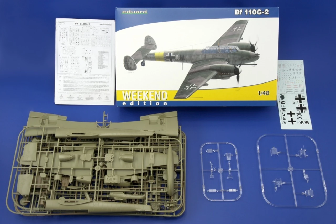 Cheapest π Messerschmitt Bf110G2 Fighter (Weekend Edition Plastic Kit) 1/48 Eduard βοΈ 2 Cheapest π Messerschmitt Bf110G2 Fighter (Weekend Edition Plastic Kit) 1/48 Eduard βοΈ - Image 2