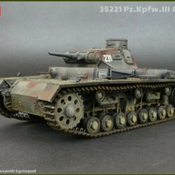 Flash Sale 🤩 PzKpfw III Ausf B Tank w/5 Crew 1/35 Miniart 👏 -megahobby Sales Store 010 62903.1530633977