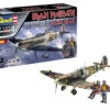 Buy 💯 Spitfire Mk II Aces High Iron Maiden Fighter and 2 Pilot Figures (w/Paint and Glue) 1/32 Revell Germany ✔️