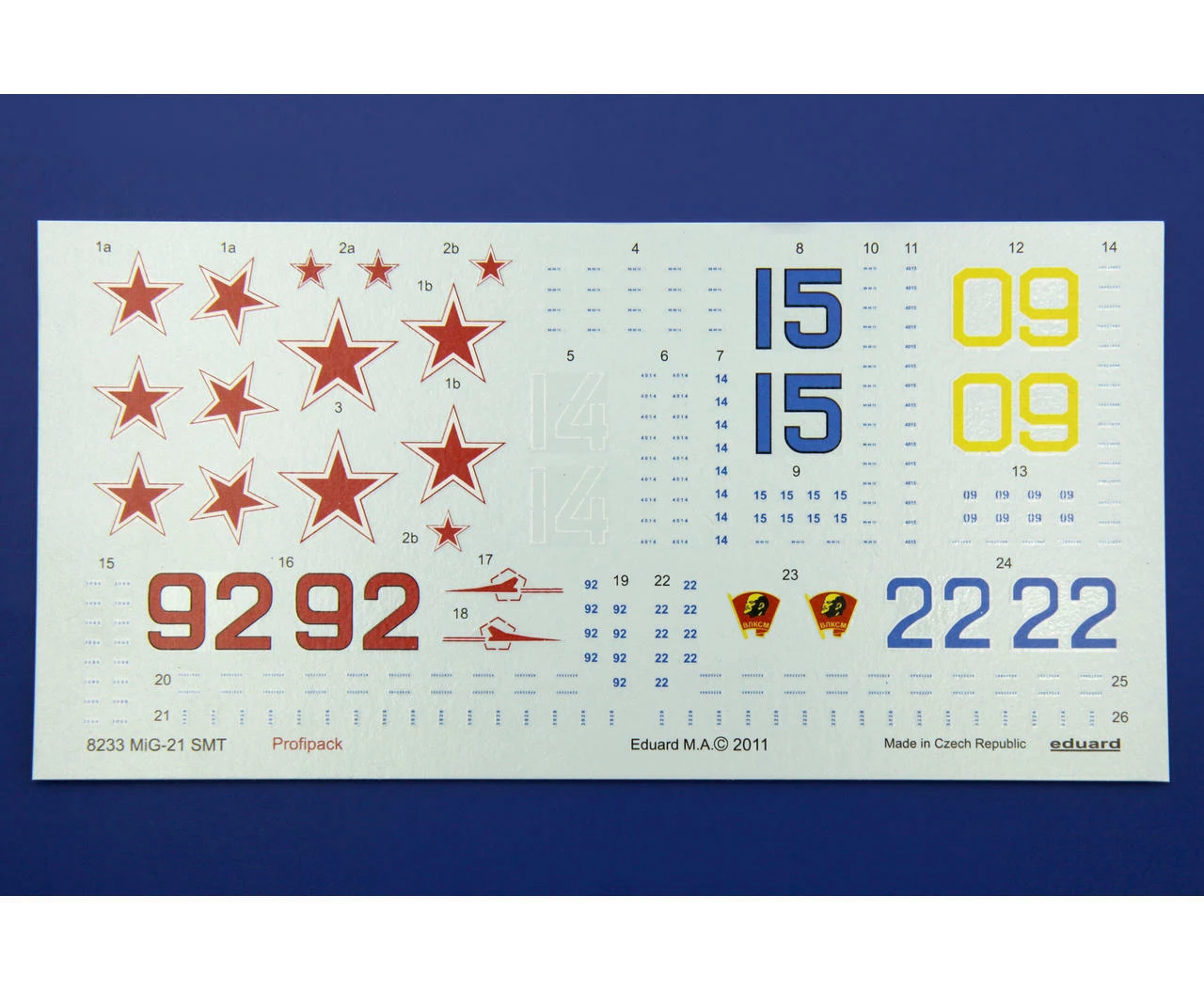 Brand new π― MiG-21 SMT Fighter (Profi-Pack Plastic Kit) 1/48 Eduard π 7 Brand new π― MiG-21 SMT Fighter (Profi-Pack Plastic Kit) 1/48 Eduard π - Image 7