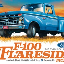 Flash Sale 😀 1966 Ford F-100 Flareside Pickup Truck 1/25 Moebius 👏
