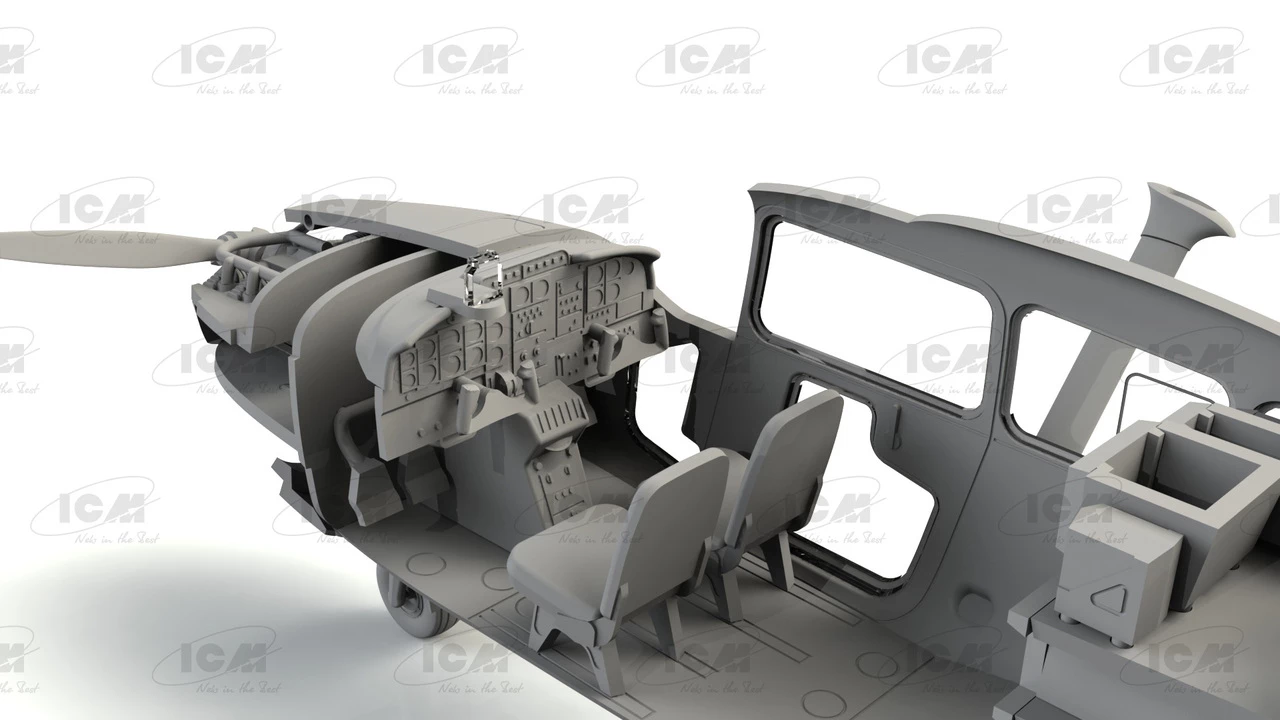 Best Pirce π€© Cessna O-2A US Navy Service Aircraft 1/48 ICM Models βοΈ 6 Best Pirce π€© Cessna O-2A US Navy Service Aircraft 1/48 ICM Models βοΈ - Image 6