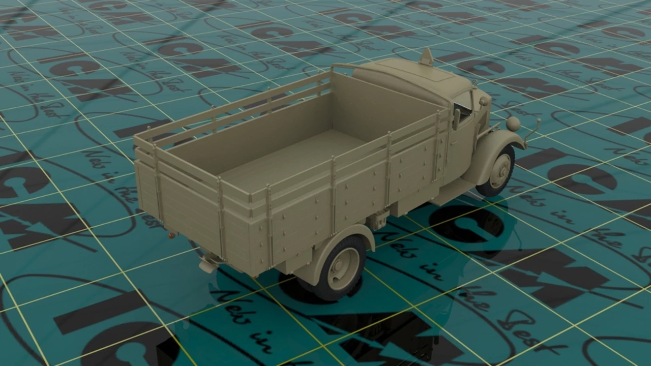 Flash Sale π― WWII German Type L3000S Truck 1/35 ICM Models π 9 Flash Sale π― WWII German Type L3000S Truck 1/35 ICM Models π - Image 9