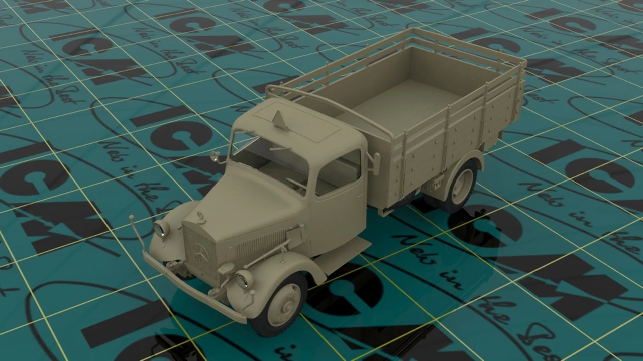 Flash Sale π― WWII German Type L3000S Truck 1/35 ICM Models π 10 Flash Sale π― WWII German Type L3000S Truck 1/35 ICM Models π - Image 10