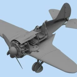 Best Sale 🤩 WWII Soviet I16 Type 24 Fighter 1/32 ICM Models 💯 -megahobby Sales Store 1496063367 i 16 sc1 32 render 4 58418.1530189282