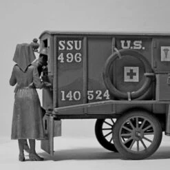 Cheapest 💯 Model T 1917 Ambulance & US Medical Personnel 1/35 ICM Models 😍 -megahobby Sales Store 1498206556 9 43778.1529325497