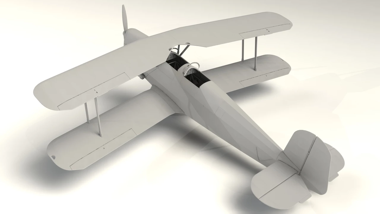 New π WWII Japanese Ki86a/K9W1 Cypress Training BiPlane 1/32 ICM Models 𧨠3 New π WWII Japanese Ki86a/K9W1 Cypress Training BiPlane 1/32 ICM Models 𧨠- Image 3