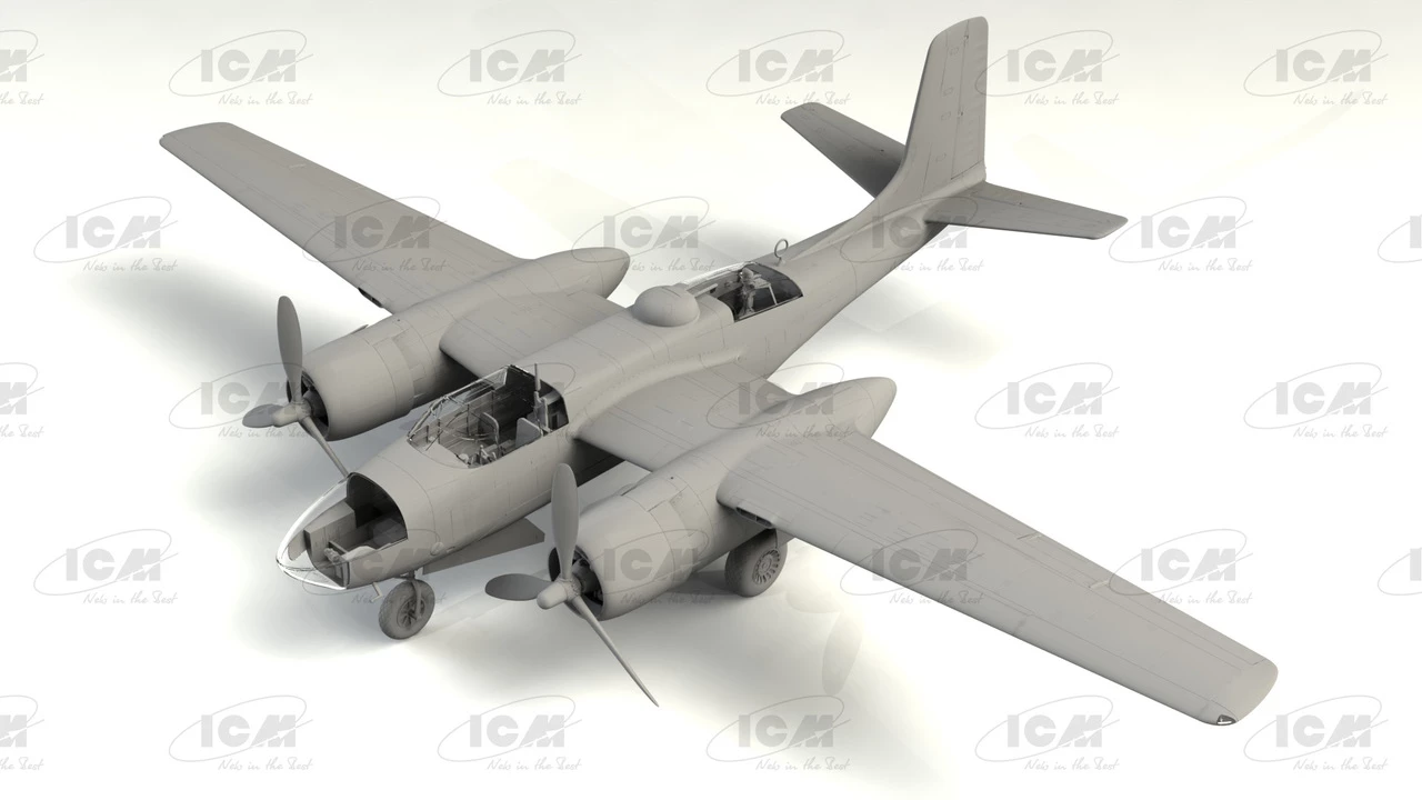 Promo β€οΈ WWII USAF A-26C-15 Invader Bomber 1/48 ICM Models π€© 2 Promo β€οΈ WWII USAF A-26C-15 Invader Bomber 1/48 ICM Models π€© - Image 2