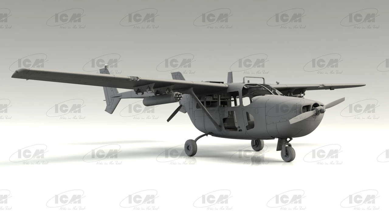 Outlet π Cessna O-2A Skymaster American Recon Aircraft 1/48 ICM Models π 3 Outlet π Cessna O-2A Skymaster American Recon Aircraft 1/48 ICM Models π - Image 3