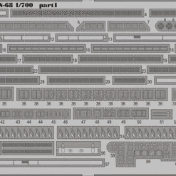Best deal 🔥 USS Nimitz CVN-68 (1975) detail set for TSM 1/700 Eduard ✔️