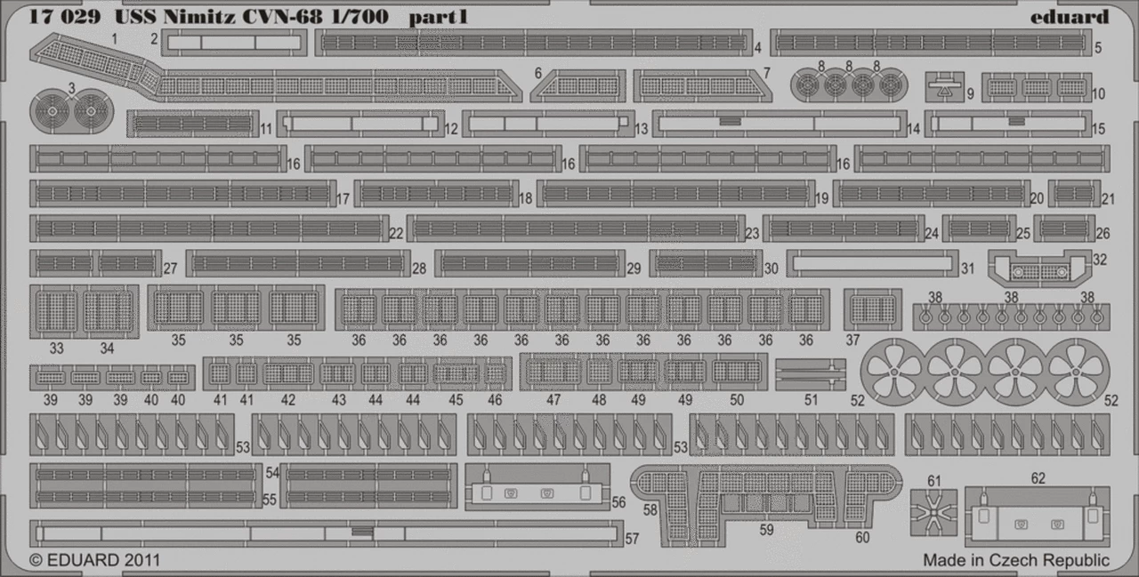 Best deal π₯ USS Nimitz CVN-68 (1975) detail set for TSM 1/700 Eduard βοΈ 1 Best deal π₯ USS Nimitz CVN-68 (1975) detail set for TSM 1/700 Eduard βοΈ
