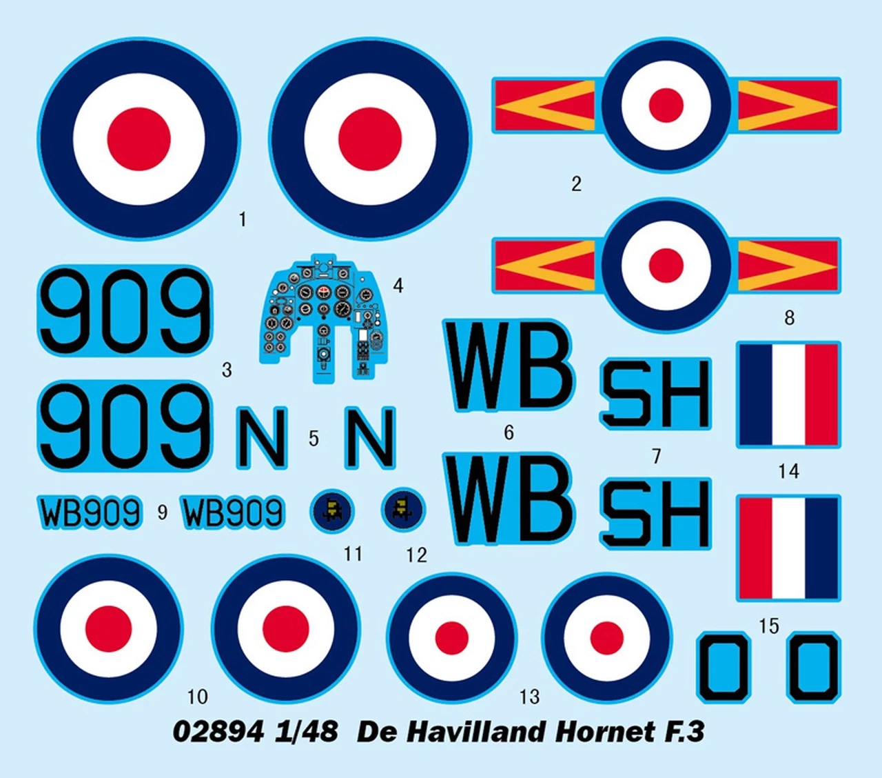Outlet π De Havilland Hornet F.3 Fighter 1/48 Trumpeter π€© 3 Outlet π De Havilland Hornet F.3 Fighter 1/48 Trumpeter π€© - Image 3