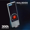 Promo ⭐ 2001 Space Odyssey: HAL9000 w/LED Red Light (14") 1/1 Moebius ✔️