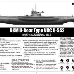 Best Sale 😍 DKM U-Boat Type VIIC U-552 1/48 Trumpeter 🔔 -megahobby Sales Store 212 57c8da2611e0d 00047.1478173001