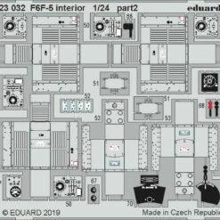 Deals 🛒 F6F-5 Interior for ARX 1/24 Eduard 🎉 -megahobby Sales Store 23032p2 z2 97192.1562163502