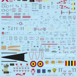 Budget π TF-104G Starfighter Aircraft 1/32 Italeri β 32 Budget π TF-104G Starfighter Aircraft 1/32 Italeri β -megahobby Sales Store 2509 decals B LR 23786.1537466462