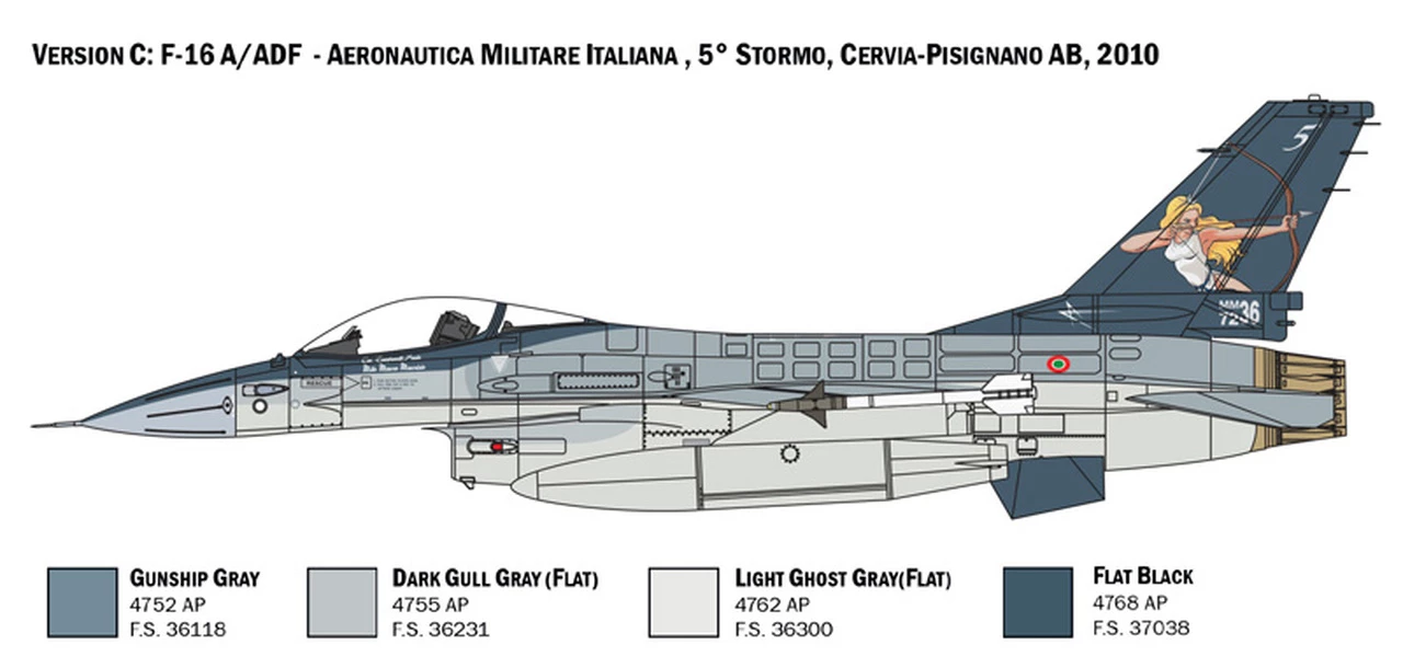 Cheap π F-16A Fighting Falcon 1/48 Italeri π― 11 Cheap π F-16A Fighting Falcon 1/48 Italeri π― - Image 11