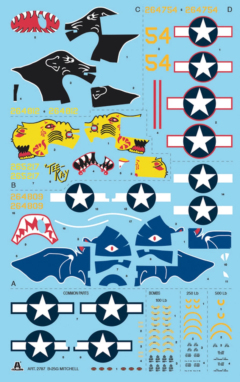 Budget β¨ B-25G Mitchell USAF Bomber 1/48 Italeri π― 15 Budget β¨ B-25G Mitchell USAF Bomber 1/48 Italeri π― - Image 15