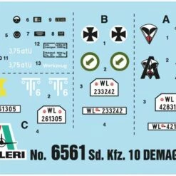 Best Sale 😍 SdKfz 10 Demag D7 Halftrack w/German Paratroopers (4) 1/35 Italeri ✔️ -megahobby Sales Store 2 70716.1556282956