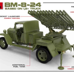 Brand new 💯 Soviet BM-8-24 Rocket Launcher Based on 1.5-Ton Truck 1/35 Miniart ❤️ -megahobby Sales Store 35259 PROMO 03 61575.1552503685