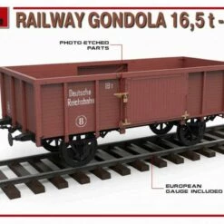 Best Pirce 🔥 WWII 16.5 18-Ton Railway Gondola w/Figures (5) & Fuel Drums (8) 1/35 Miniart 🌟 -megahobby Sales Store 35296 promo 01 768x543 60990.1557943590