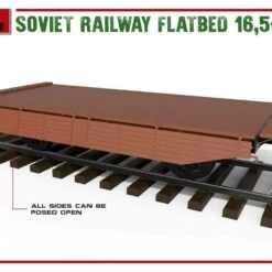 Best deal 👏 WWII Soviet 16.5-18 Ton Railway Flatbed 1/35 Miniart ⭐ -megahobby Sales Store 35303 promo 03 96941.1554735356