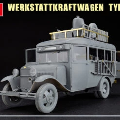 Hot Sale 🛒 German Type 03-30 Mobile Workshop Truck w/Equipment & Figure 1/35 Miniart ⌛ -megahobby Sales Store 35359 photos gray 2 45119.1609254127