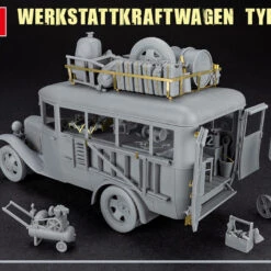 Hot Sale 🛒 German Type 03-30 Mobile Workshop Truck w/Equipment & Figure 1/35 Miniart ⌛ -megahobby Sales Store 35359 photos gray 3 83226.1609254128