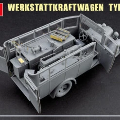 Hot Sale 🛒 German Type 03-30 Mobile Workshop Truck w/Equipment & Figure 1/35 Miniart ⌛ -megahobby Sales Store 35359 photos gray 8 36638.1609254128