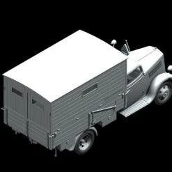 Brand new 😀 WWII Type 2.5-32 with Shelter German Ambulance Truck 1/35 ICM Models 🌟 -megahobby Sales Store 35402a 06304.1478106955