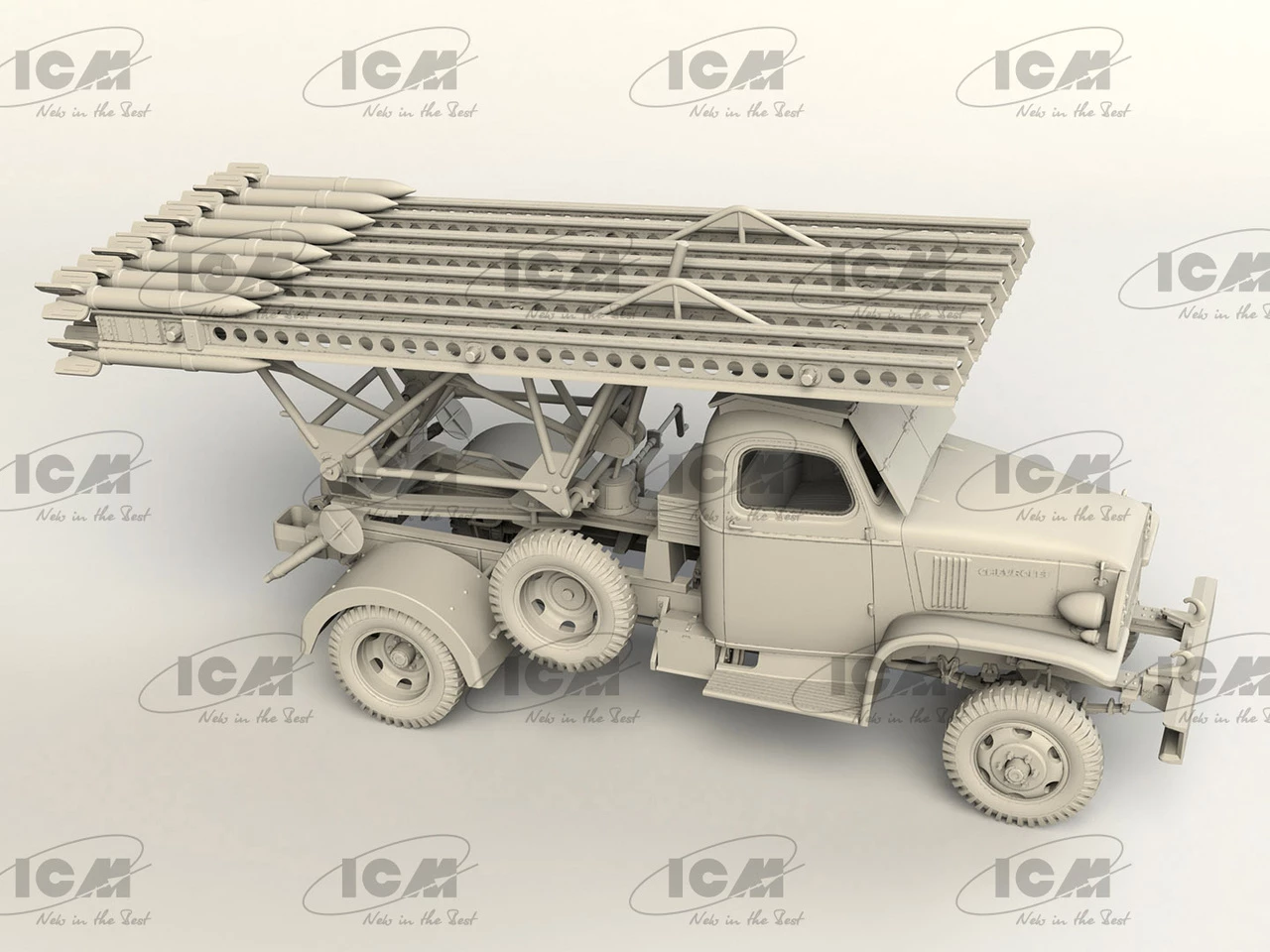 Discount π Soviet BM13-16 Multiple Launch Rocket System on G7107 Base Vehicle 1/35 ICM Models π 3 Discount π Soviet BM13-16 Multiple Launch Rocket System on G7107 Base Vehicle 1/35 ICM Models π - Image 3