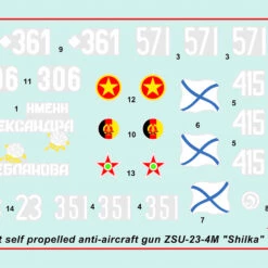 Brand new ❤️ Soviet ZSU23-4M Shilka Self-Propelled Anti-Aircraft Weapon System Tank 1/35 Zvezda 🎁 -megahobby Sales Store 3635 ZSU 23 4M 77728.1612195195