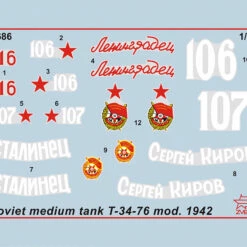 Best deal 👏 Soviet T34/76 Mod 1942 Medium Tank 1/35 Zvezda 🤩 -megahobby Sales Store 3686 Decal 76916.1606311623