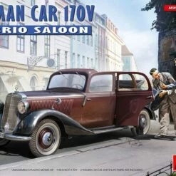 Deals 👍 German Type 170V Convertible Saloon 4-Door Car 1/35 Miniart ✨