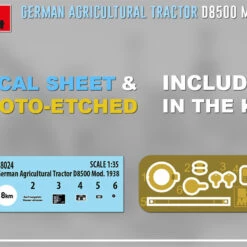 Flash Sale β¨ German D8500 Mod 1938 Agricultural Tractor 1/35 Miniart π₯ 27 Flash Sale β¨ German D8500 Mod 1938 Agricultural Tractor 1/35 Miniart π₯ -megahobby Sales Store 38024 Decal PE 57611.1609253215