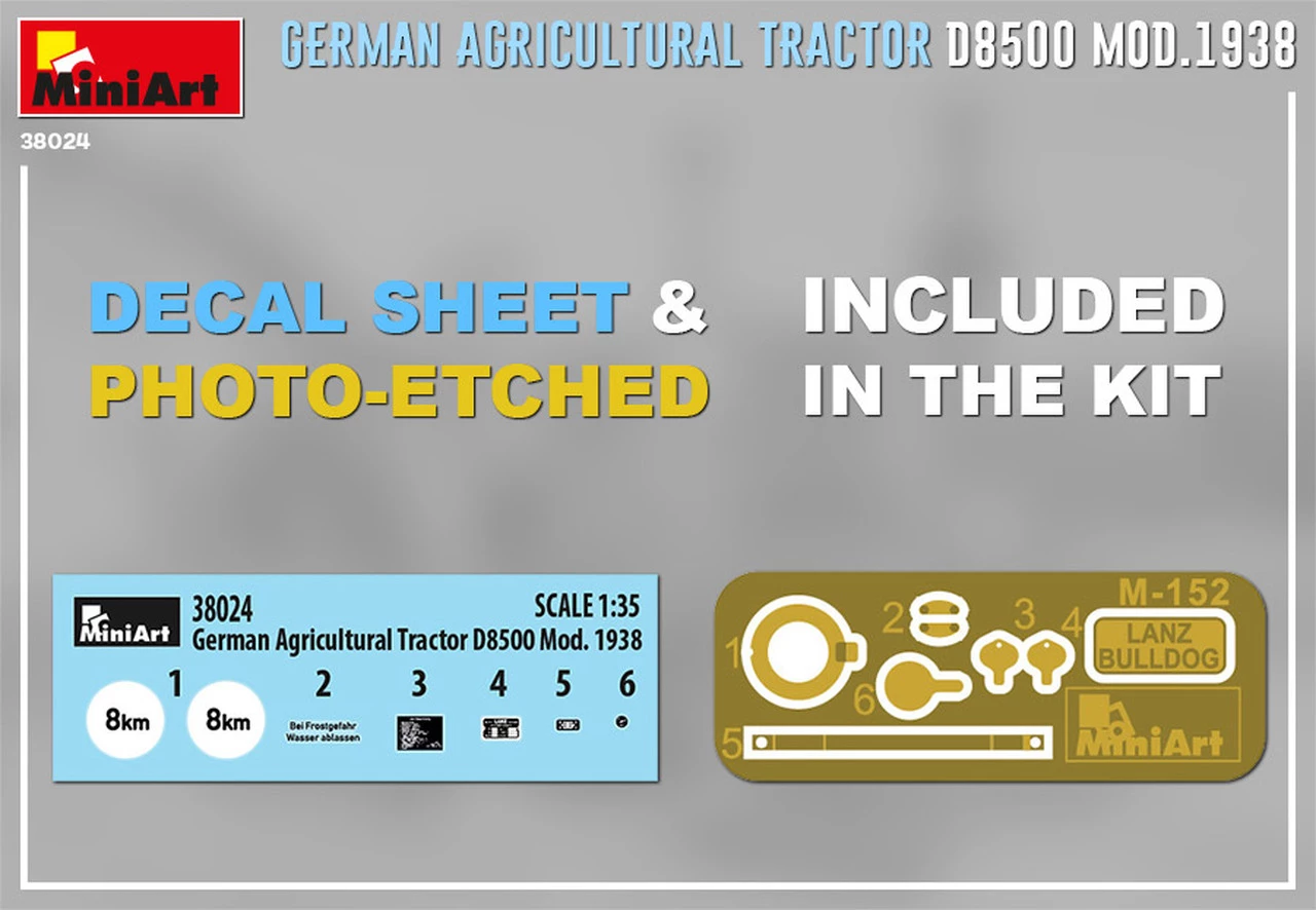 Flash Sale β¨ German D8500 Mod 1938 Agricultural Tractor 1/35 Miniart π₯ 14 Flash Sale β¨ German D8500 Mod 1938 Agricultural Tractor 1/35 Miniart π₯ - Image 14