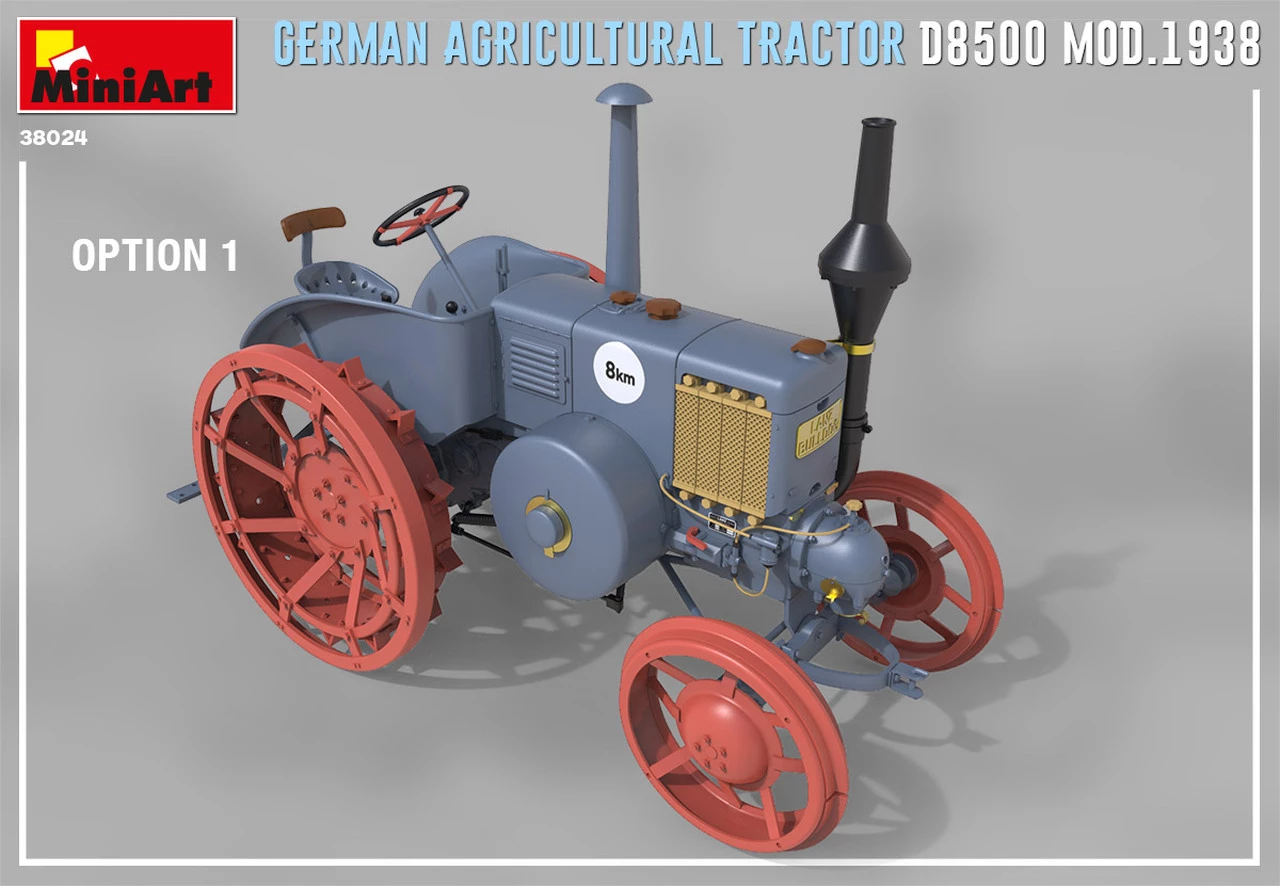 Flash Sale β¨ German D8500 Mod 1938 Agricultural Tractor 1/35 Miniart π₯ 3 Flash Sale β¨ German D8500 Mod 1938 Agricultural Tractor 1/35 Miniart π₯ - Image 3
