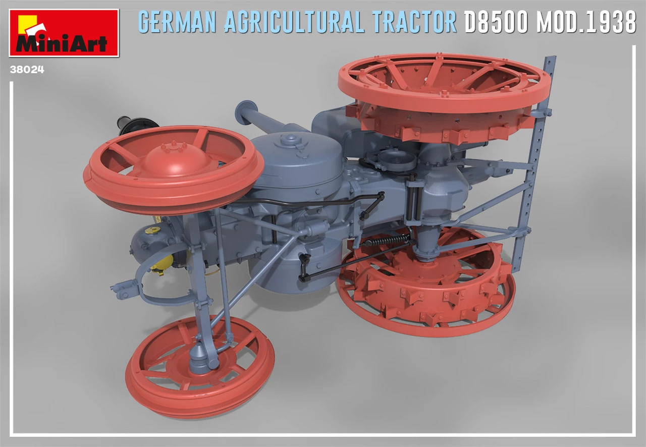 Flash Sale β¨ German D8500 Mod 1938 Agricultural Tractor 1/35 Miniart π₯ 5 Flash Sale β¨ German D8500 Mod 1938 Agricultural Tractor 1/35 Miniart π₯ - Image 5