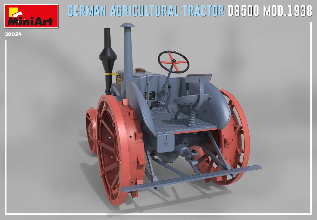 Flash Sale β¨ German D8500 Mod 1938 Agricultural Tractor 1/35 Miniart π₯ 4 Flash Sale β¨ German D8500 Mod 1938 Agricultural Tractor 1/35 Miniart π₯ - Image 4