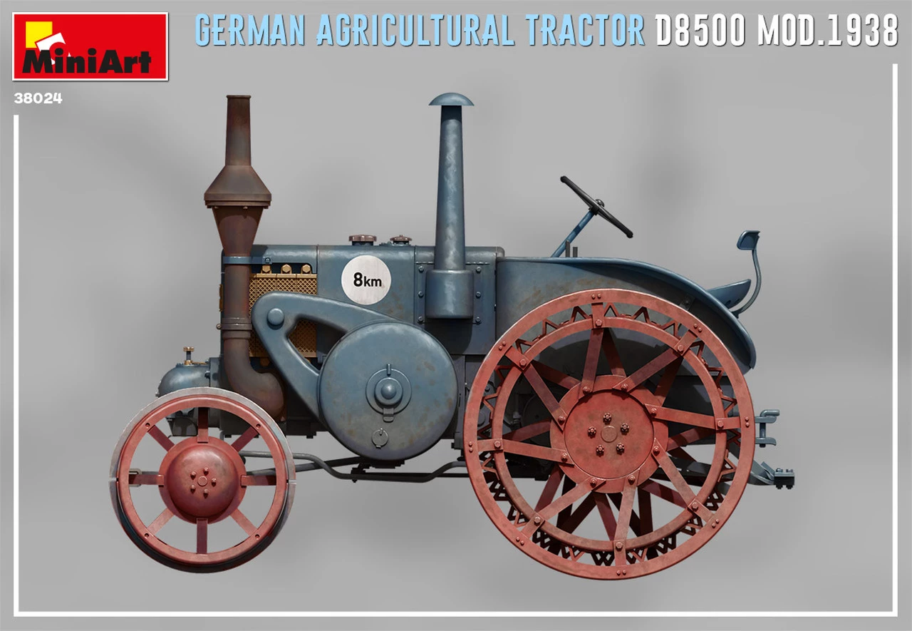 Flash Sale β¨ German D8500 Mod 1938 Agricultural Tractor 1/35 Miniart π₯ 6 Flash Sale β¨ German D8500 Mod 1938 Agricultural Tractor 1/35 Miniart π₯ - Image 6