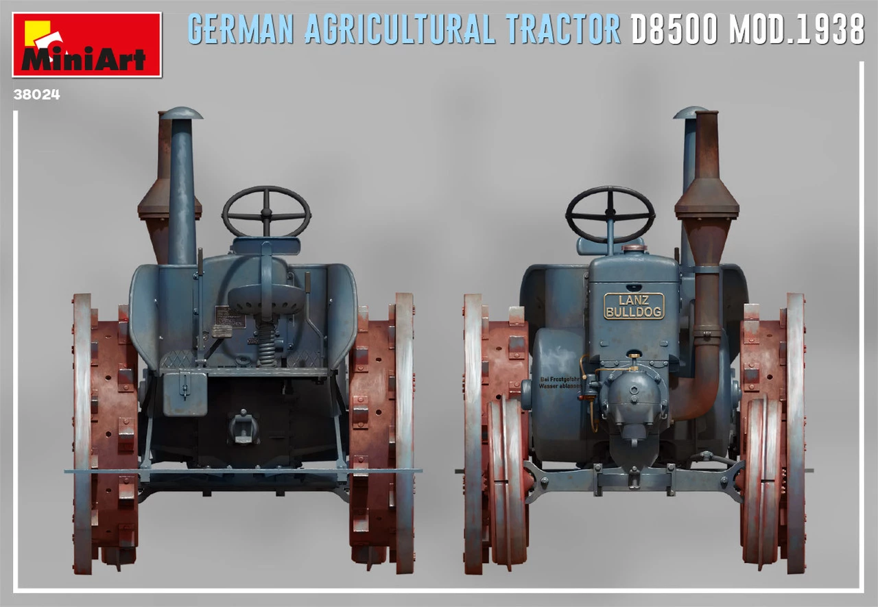 Flash Sale β¨ German D8500 Mod 1938 Agricultural Tractor 1/35 Miniart π₯ 7 Flash Sale β¨ German D8500 Mod 1938 Agricultural Tractor 1/35 Miniart π₯ - Image 7
