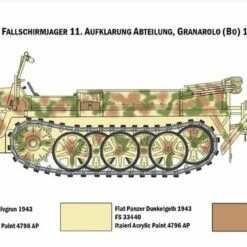 Best Sale 😍 SdKfz 10 Demag D7 Halftrack w/German Paratroopers (4) 1/35 Italeri ✔️ -megahobby Sales Store 3 42453.1556282950