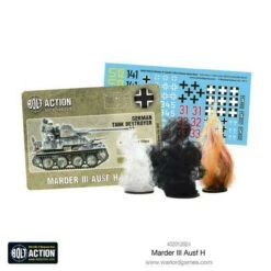 Brand new 🧨 Bolt Action: WWII SdKfz 139 Marder III German Tank Destroyer (Plastic) 28mm Warlord Games 😀 -megahobby Sales Store 402012024 Marder III Ausf H 10 38135.1530535784