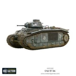 Promo ✨ Bolt Action: WWII Char B1bis French Medium Tank (Plastic) 28mm Warlord Games 💯 -megahobby Sales Store 402015502 Char B1 bis 07 43715.1530533462