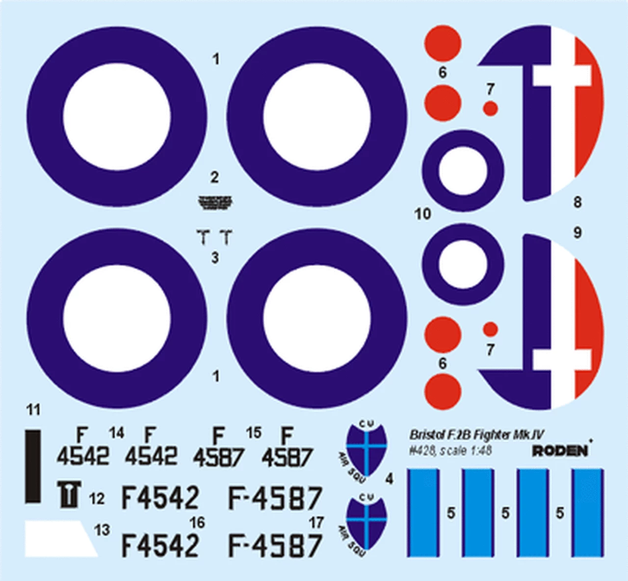 Cheapest β Bristol F.2B Fighter Mk.IV 1/48 Roden π 3 Cheapest β Bristol F.2B Fighter Mk.IV 1/48 Roden π - Image 3