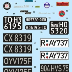Brand new 👍 Fiat 500F Version 1968 1/12 Italeri ✔️ -megahobby Sales Store 4703 FIAT 500 Decal Def LR 18437.1532444047