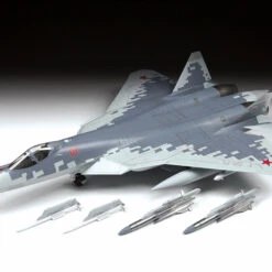 Discount 🛒 Russian Su-57 5th Generation Fighter 1/48 Zvezda 🎉 -megahobby Sales Store 4824 Su 57 Back SB 82407.1612194837