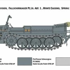 Best Sale 😍 SdKfz 10 Demag D7 Halftrack w/German Paratroopers (4) 1/35 Italeri ✔️ -megahobby Sales Store 4 53428.1556282953