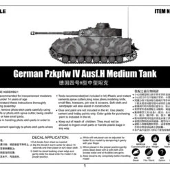 Best Sale 🛒 German Pz.Kpfw.IV Ausf.H Medium Tank 1/16 Trumpeter 🎉 -megahobby Sales Store 551df29ea0b17 60158.1459546097